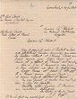 Courrier adressé le 29/07/1938 au Président du Tribunal Rabbinique de Mogador