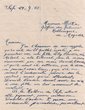 Courrier adressé le 29/07/38 à Meir Melca du Tribunal Rabbinique de Mogador