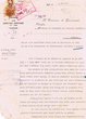 Courrier adressé le 08/01/1940 au Président du Tribunal Rabbinique de Mogador