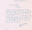Courrier adressé le 09/12/1940 au Tribunal Rabbinique de Mogador