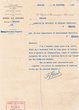 Courrier adressé le 29/09/1938 au Président du Tribunal Rabbinique de Mogador
