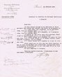Courrier adressé le 24/02/1939 au Greffier du Tribunal Rabbinique de Mogador