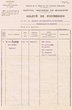 Relevé de succession établi le 08/01/1931 pour Aoron Lugassy, Président du Tribunal Rabbinique
