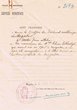 Transmis adressé le 21/10/1932 au Greffier du Tribunal Rabbinique de Mogador