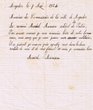 Courrier adressé le 07/05/1924 au Commissaire de la ville de Mogador