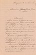 Courrier adressé le 05/11/1924 à Gaston Gradis de Paris