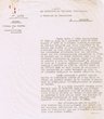 Courrier adressé le 16/10/1953 au Percepteur de Mogador