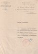 Courrier adressé le 06/08/1929 au Président du Tribunal Rabbinique de Mogador