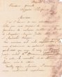 Courrier envoyé le 19/03/1919 à la Résidence Générale, Affaires Chérifiennes à Rabat