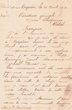 Courrier envoyé le 24/04/1919 à la Résidence Générale, Affaires Chérifiennes à Rabat