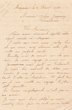 Courrier adressé le 23/02/1920 à Yahya Zagoury de Casablanca
