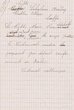 Courrier adressé le 05/07/1921 au Rabbin Schalom Assebag de Safi