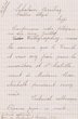 Courrier adressé le 12/07/1921 au Rabbin Schalom Assebag de Safi