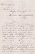 Courrier adressé le 28/07/1921 à Maïr Barchéchath de Safi
