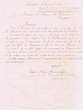 Courrier adressé le 12/04/1921 au Receveur des Finances de Mazagan