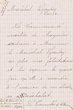 Courrier adressé le 24/02/1921 au Maréchal Lyautey de Paris