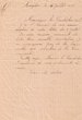 Courrier adressé le 10/07/1923 au Contrôleur Civil de Mogador
