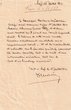 Certificat rédigé le 15/07/1923 pour Abraham Judah Lévy