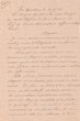 Courrier adressé le 22/08/1923 au Chef des Services Municipaux de Mogador