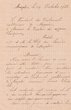 Courrier adressé le 29/10/1923 au Directeur des Affaires chérifiennes à Rabat