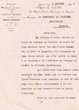 Courrier adressé le 03/01/1924 au Président du Tribunal Rabbinique de Mogador