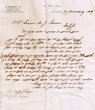 Second courrier adressé le 29/01/1909 à Simon Corcos de Safi