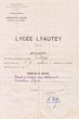 Bulletin scolaire de l'élève Cazès en date du 23/12/1926