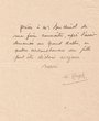 Note adressée à Mr Benchimol
