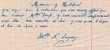 Courrier adressé à J.Hatchwell