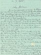 Lettre adressée à Fatima un 17 Août
