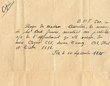 Reçu de Mme Assoulim rédigé en 1925
