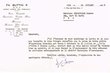 Courrier adressé le 22/07/1959 à Mimon Bensoussan
