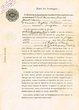 Bail de location établi en 1922 pour Eugène Allard