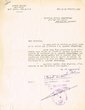 Lettre adressée le 26/02/1947 à Mimoun Bensoussan