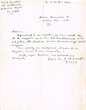 Lettre adressée le 26/03/1950 à Mrs Bensoussan