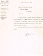 Courrier adressé le 25/04/1955 à Mimoun Bensoussan