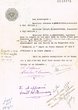 Convention signée en 1936 par Abraham, Israël et Moïse Bensoussan