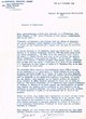Courrier adressé le 07/11/1955 au Commissaire divisionnaire de Fès