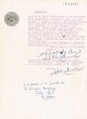 Reçu de Mimoun Bensoussan & Héritiers redigé le 28/08/1951