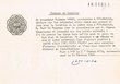 Contrat de location établi en1956