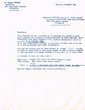 Courrier adressé le 09/11/1955 aux frères Bensoussan, Jacob Assaraf et consorts