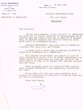 Courrier adressé le 22/03/1955 à Mimoun Bensoussan