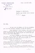 Courrier adressé le 06/08/1971 à M. Bensoussan