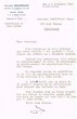 Courrier adresé le 08/11/1955 à Mimoun Bensoussan
