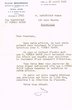 Courrier adressé le 16/04/1956 à Mimoun Bensoussan