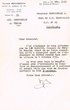 Courrier adressé le 11/12/1951 à Mimoun Bensoussan