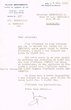Courrier adressé le 04/12/1951 à Mimoun Bensoussan
