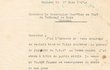 Courrier adressé le 27/03/1947 au Greffier du Tribunal de Paix de Mogador