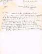 Courrier adressé le 28/03/1950 à Benjamin Danan