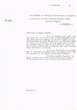 Courrier adressé le 06/01/1944 au Grand Rabbin Salomon Cohen de Mazagan